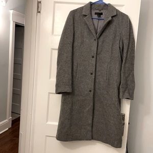 Grey winter dress jacket